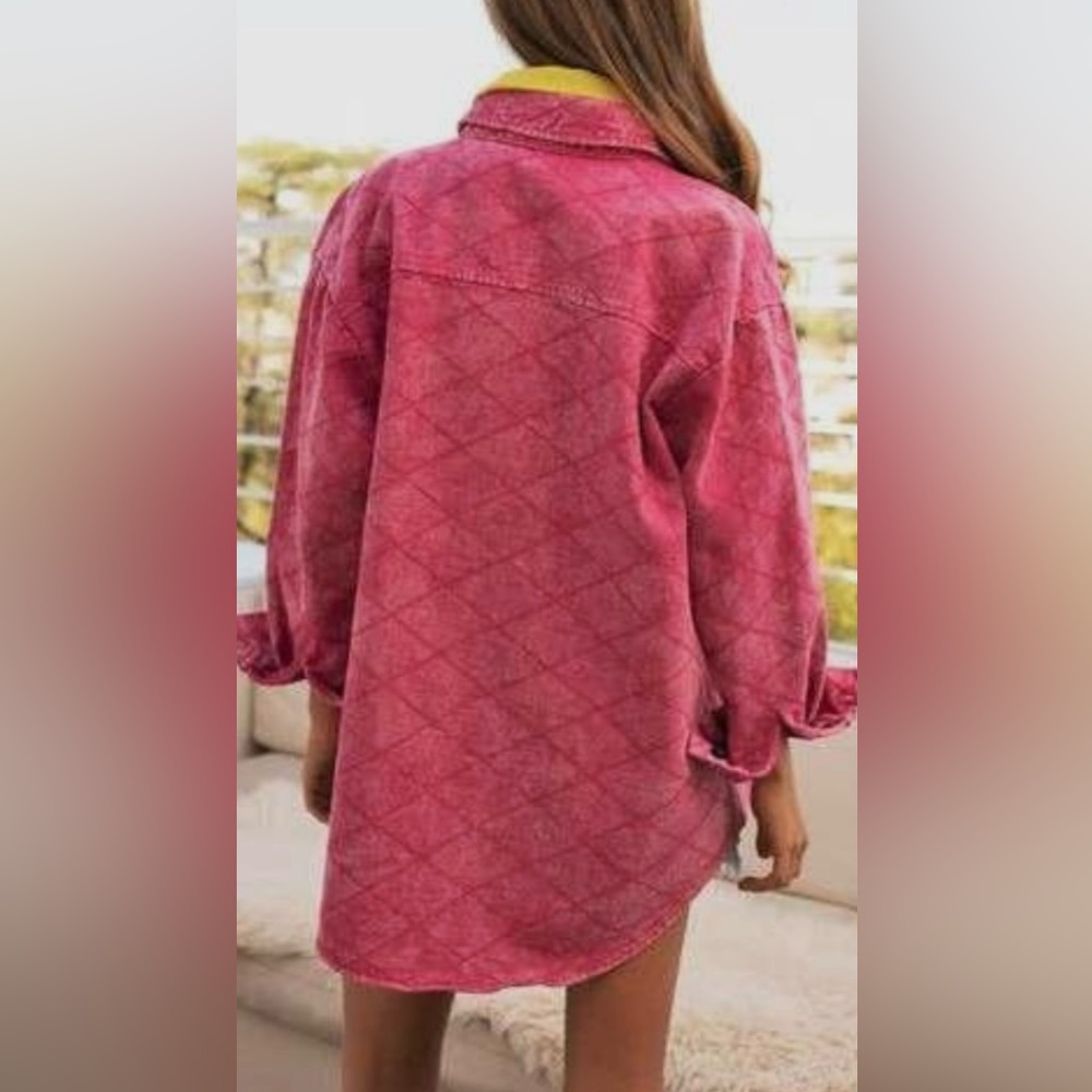 Pink and Red Shacket